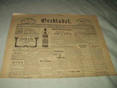1905 nr 267 Ørebladet