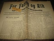 1930 nr 017 For Fattig og Rik