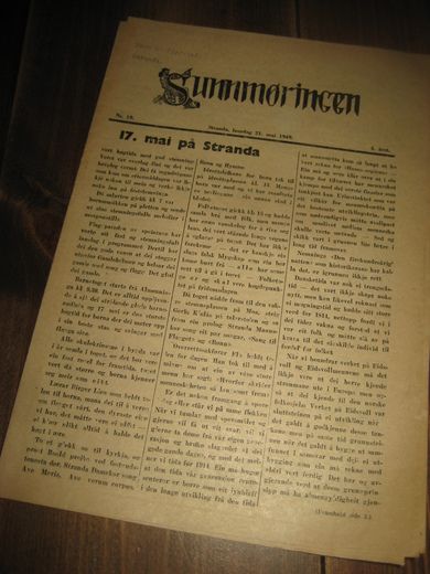 1949 nr 019 Sunnmøringen 21 mai