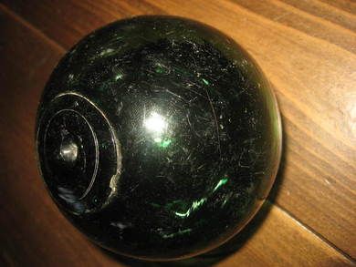 Pen kavlkule uten seis brukt ved garnfiske i gamle dager ca 10 cm i diamter tidleg 1900