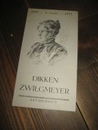 Presentasjonsbrosjyre ang. DIKKEN ZWILGMEYER. 1853-1953. 1953.