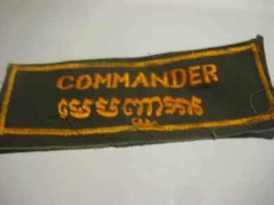 COMMANDER Ca 12 5*4 cm stort