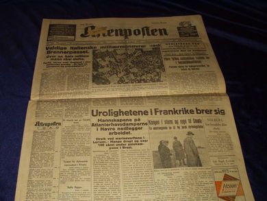 1935 nr 394 Aftenposten