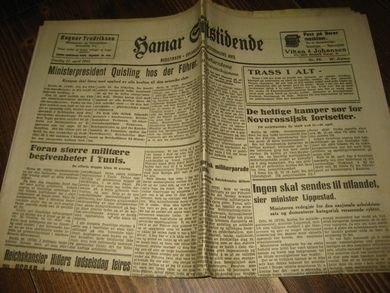 1943 nr 078 Hamar Stiftstidende