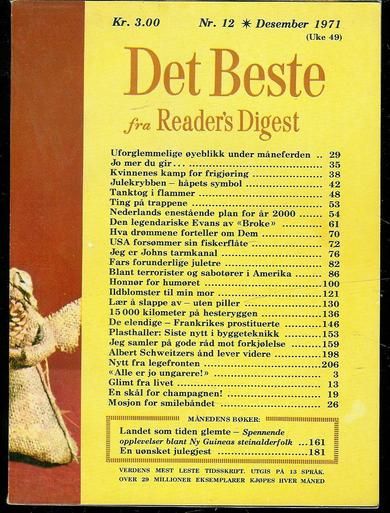 1971 nr 012 Det Beste fra Reader's Digest