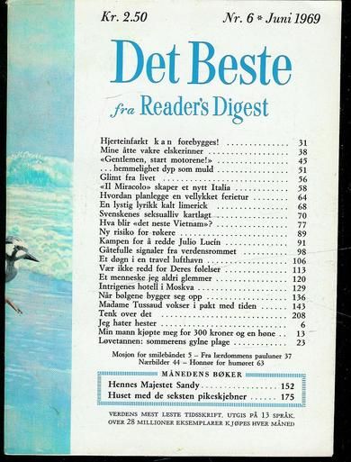 1969,nr 006, Det Beste fra Reader's Digest.
