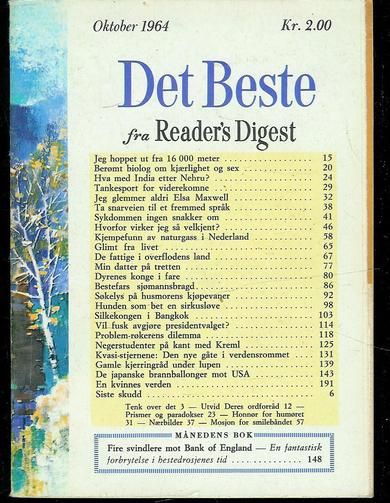 1964 nr 010 Det Beste fra Reader's Digest