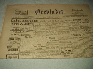 1900 nr 226 Ørebladet
