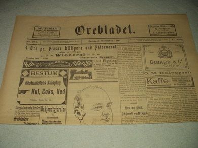 1901 nr 261 Ørebladet