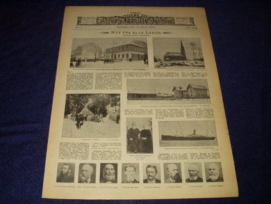 1904 nr 011 Tilæg fra Alleras Familie Journal NYT FRA ALLE LANDE