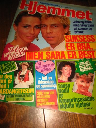 1986 nr 010 Hjemmet JAHN TEIGEN - ANITA SKORGAN