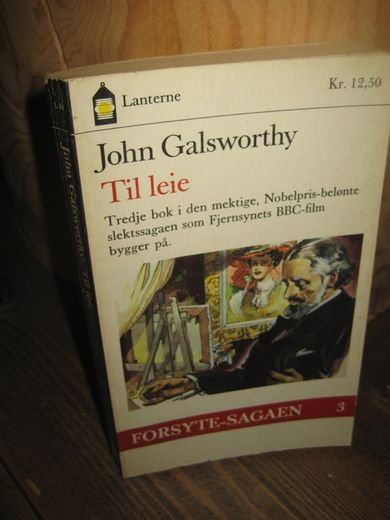 Galsworthy, John: Til leie. Bok nr 3, 1967.