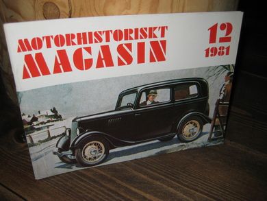 1981 nr 012 MOTORHISTORISKT MAGASIN