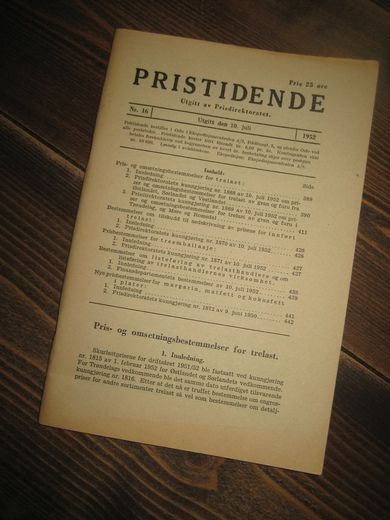1952 nr 016 PRISTIDENDE