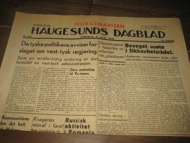 1948 nr 155 HAUGESUNDS DAGBLAD