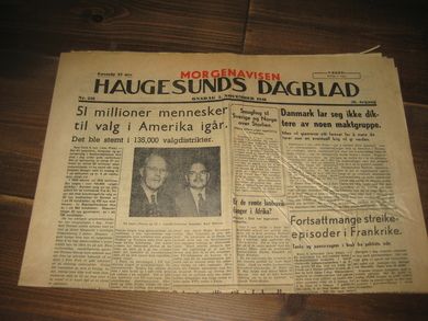 1948 nr 256 HAUGESUNDS DAGBLAD