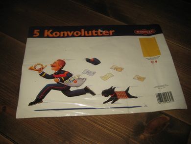 Uåpna pakke konvolutter fra Lyche fra århundreskiftet