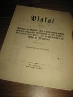 Placat angaaende Refusjon for Udgifter, ….1859.