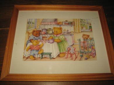 Pent bilde til barnerommet ca 26*21 cm stort dette er bilde nr 2