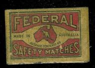 FEDERAL SAFETY MATCHES, SIDNEY