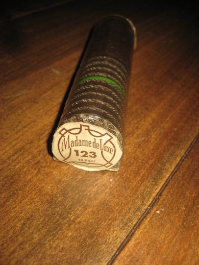 Uåpna pakke med heler til sko Madame De Luxe 123 50 tallet