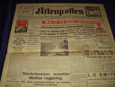 1933 nr 554 Morgen Aftenposten