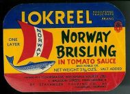 LOKRELL NORWAY BRISLING