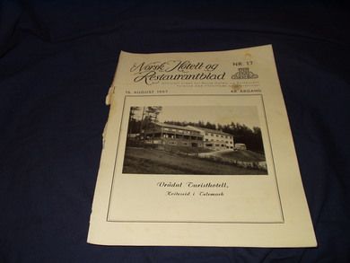 1957,nr 017, Norsk Hotell- og Resturantblad