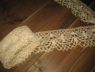 Stor bunt med remser ca 10 cm breie her er nok en god del meter