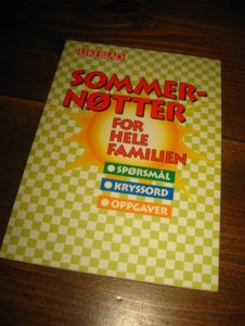 SOMMERNØTTER FOR HELE FAMLIEN. 1995.
