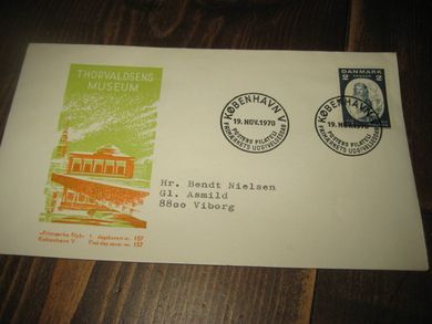 THORVALDSENS MUSEUM KØBENHAVN 19 NOV 1970