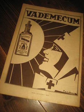 Originalreklame ca 23*30 cm stor BARNENGENS VADEMECUM 1926