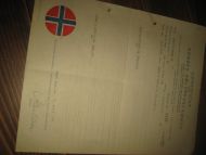 CERTIFIKAT FRA NORGES SØLVREVSTAMBOK, 5778, 3. APRIL 1928.