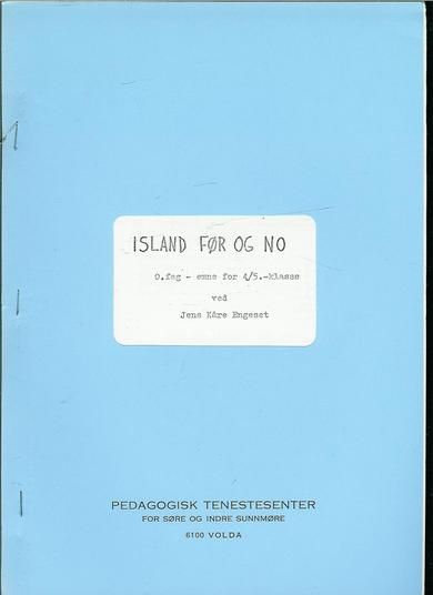 ISLAND FØR OG NO. For 4. og 5. klasse
