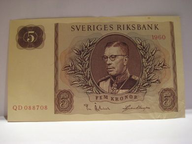 1960 5 KRONOR QD088708