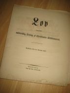 1845, Lov angaaende midlertidig Deling af ChristianiaStifts…..