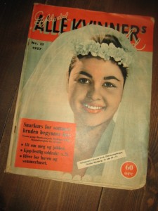 1957,NR 021, ALLE KVINNER'S blad.