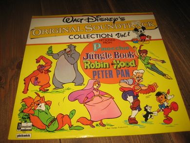 Walt Disneys ORIGINAL SOUNDTRACK COLLECTION Vol 1 HM906 1940 (1 3 5) 1953 (4) 1967 (2 6)