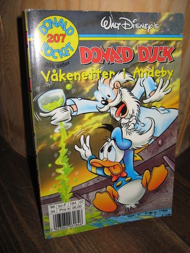 1998 nr 207 DONALD DUCK Våkenetter i Andeby