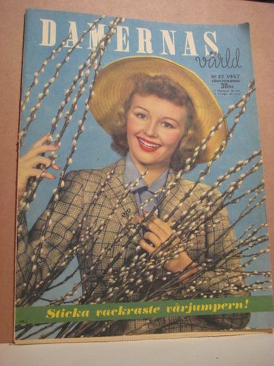 1947 nr 017 DAMERNAS vårld