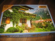 Harmony de luxe puzzle. 1000 teile. Falcon Puzzle. 80 tallet