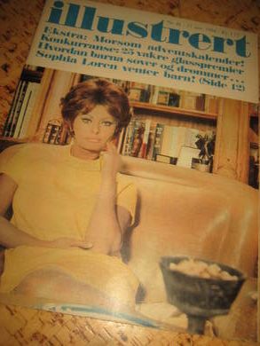 1968 nr 048 Illustrert SOPHIA LOREN VENTER BARN!