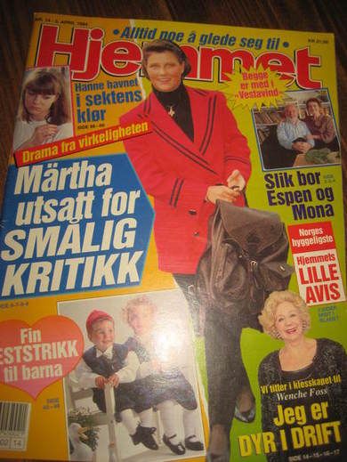 1994 nr 014 Hjemmet MARTHA