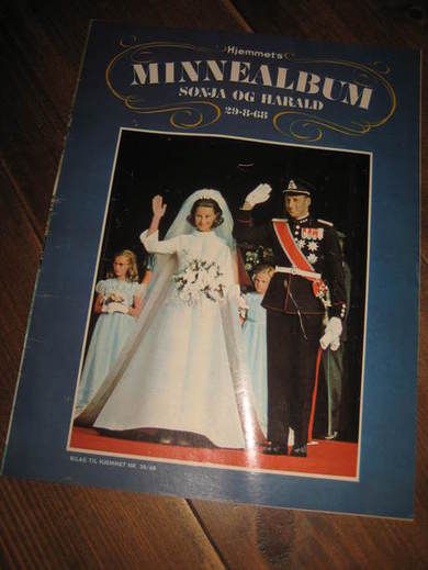 Hjemmets MINNEALBUM SONJA OG HARALD 1968