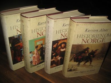 Alnes Karsten: HISTORIEN OM NORGE I-1V 1996