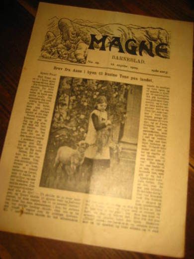 1909 nr 019 MAGNE BARNEBLAD