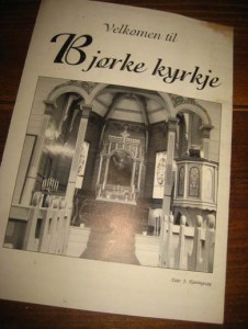 Velkommen til Bjørke kyrkje. 