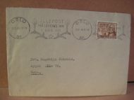 OSLO 11.12.49  med stempel: JULEPOST BØR LEVERES INN I GOD TID.