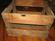 Stor trekasse fra TRONDHEIMSBRYGGERIENE 50 tallet