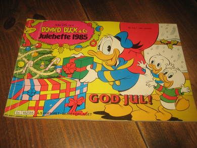 1985 Donald Duck's JULEHEFTE